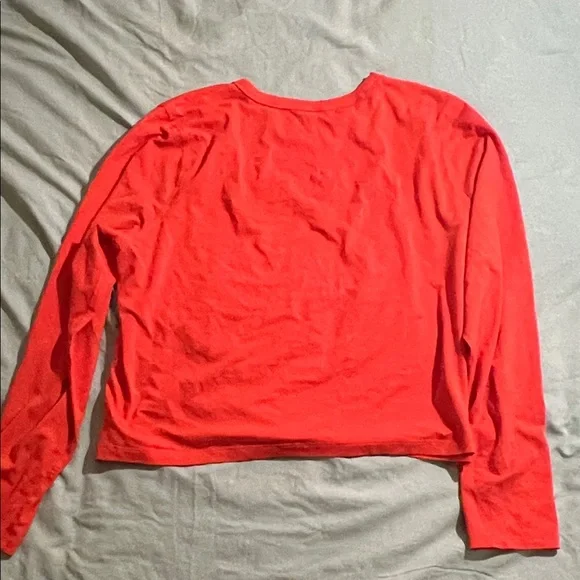 lululemon athletica Vibrant Red Long Sleeve Top - Picture 3 of 3